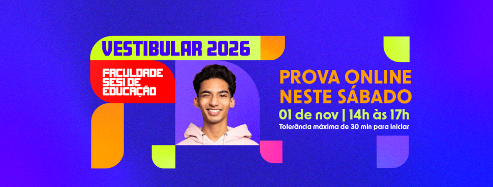 1ª Etapa - Prova online. Prepare-se!