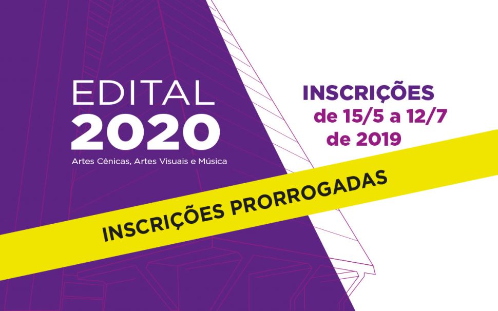 Última chance de enviar seu projeto: edital prorrogado!