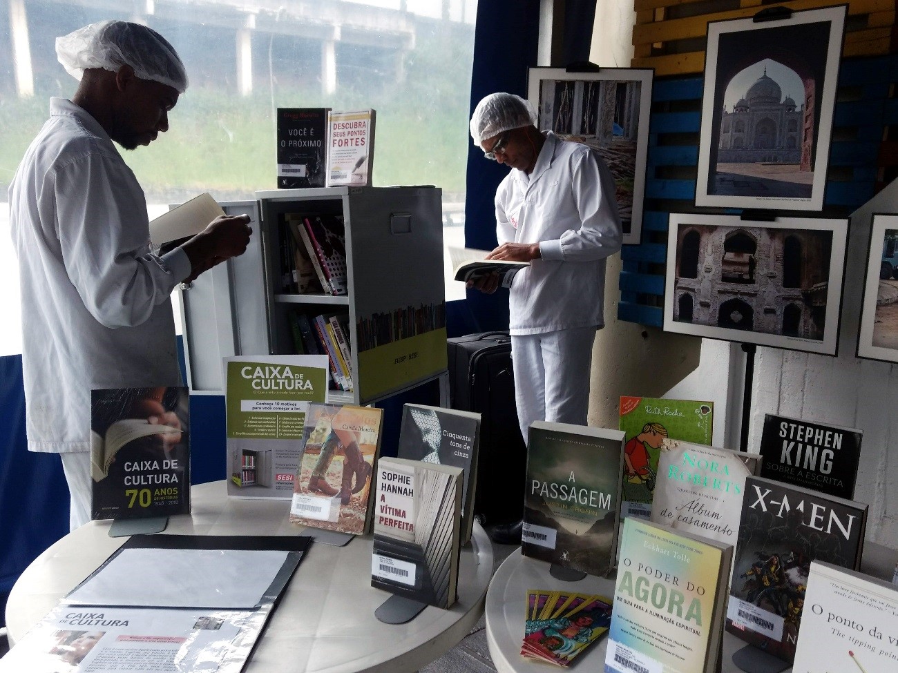 Leitura para o trabalhador da indústria: em 2018 mais de 93 empréstimos de livros