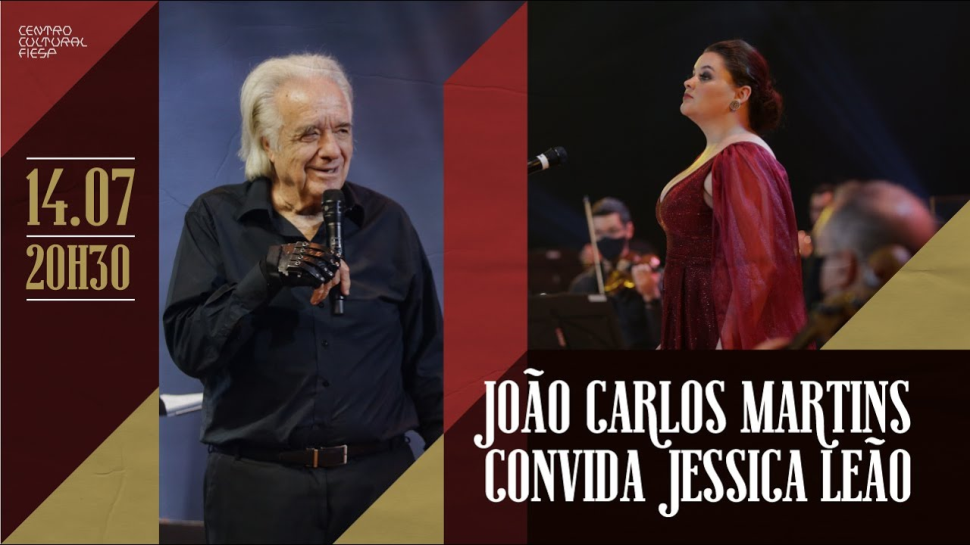 Asssita a LIVE João Carlos Martins convida Jéssica Leão