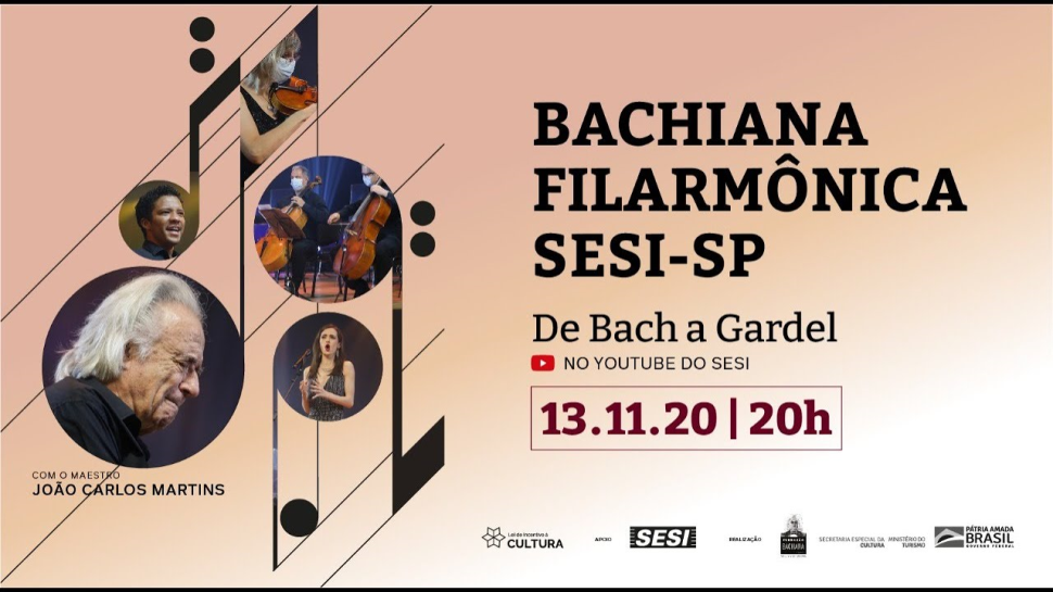 Assista a LIVE Bachiana Filarmônica Sesi-SP - De Bach a Gardel