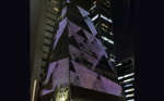 Pipa tridimensional gigante é tema de obra exibida na fachada do Centro Cultural Fiesp