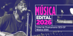 Sesi-SP seleciona artistas da música via edital para compor programação de 2026 