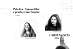 Daniela Baptista e Thina Curtis apresentam a palestra “Como editar e produzir fanzines”