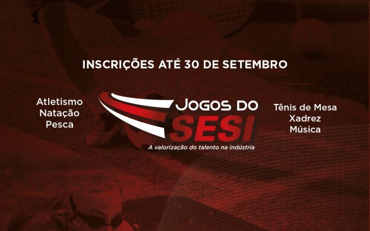 Sesi-SP recebe inscrições de trabalhadores para participação em jogos esportivos