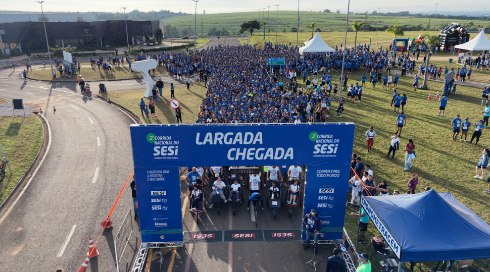 Da inclusão à solidariedade, Sesi-SP realiza a 2° Corrida Nacional do Sesi para cerca de 4 mil pessoas, no Dia do Trabalhador, em Sorocaba