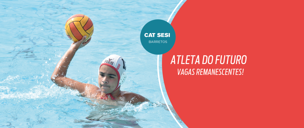 Sesi Barretos tem mais de 140 vagas remanescentes para o Programa Atleta do Futuro