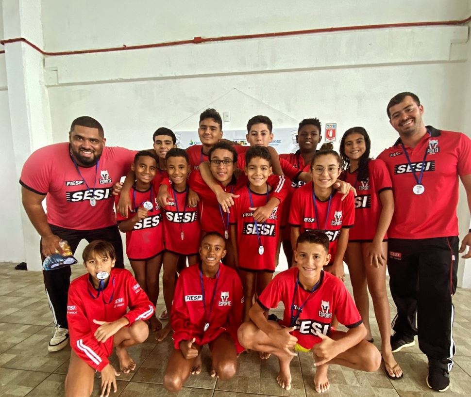 Sesi Barretos conquista vice-campeonato no 1º Festival Internacional Sub-13 de Polo Aquático