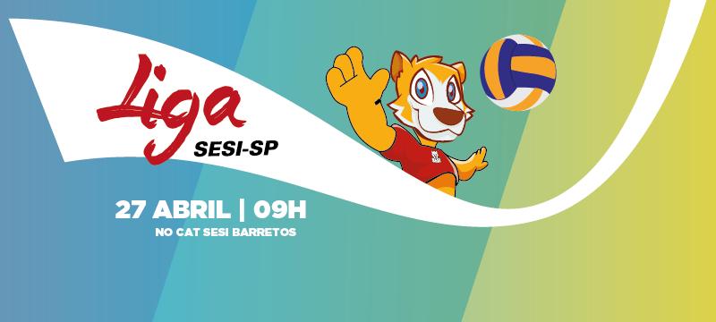 Reserve seu ingresso para a Liga Sesi-SP de Vôlei Masculino 