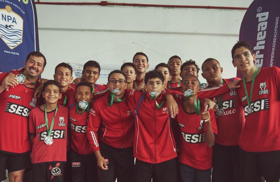 Equipes do Sesi Barretos se destacam em Festival Internacional de Polo Aquático