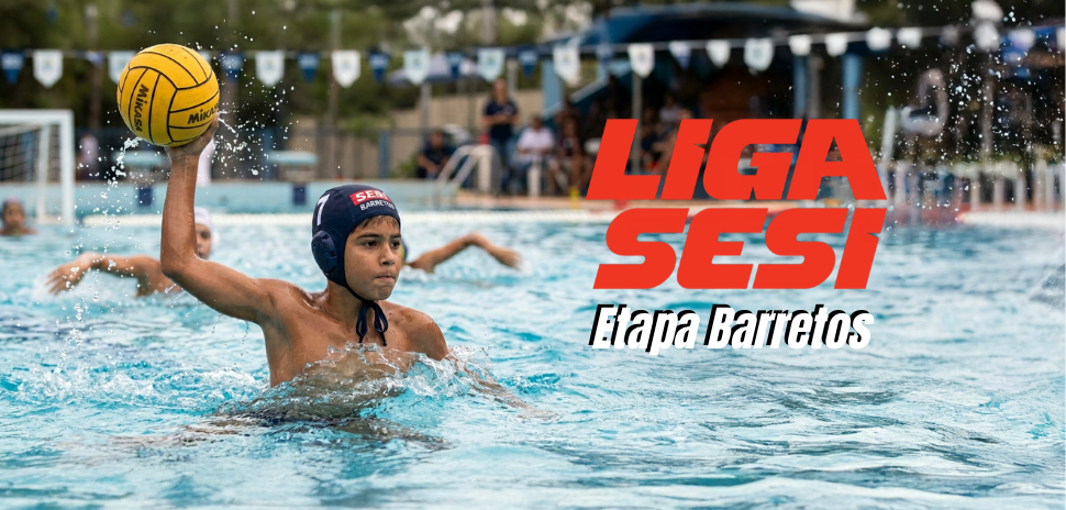 SESI Barretos recebe etapa da Liga SESI de Polo Aquático