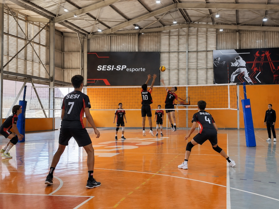 SESI Barretos recebe cinco jogos da Liga APV e abre reserva de ingressos gratuitos para a torcida