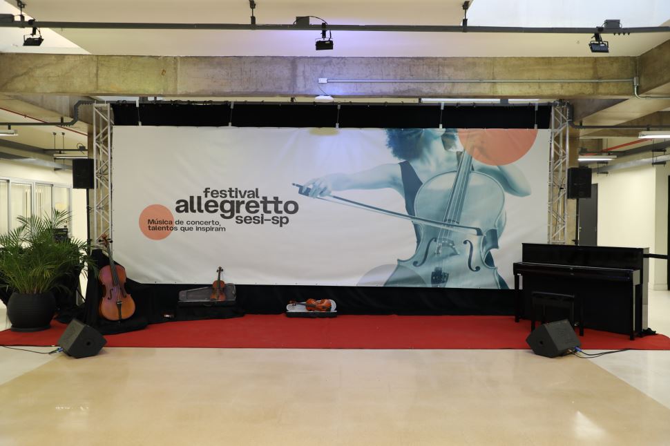 SESI AE Carvalho recebe alunos dos Núcleos de Música do SESI-SP