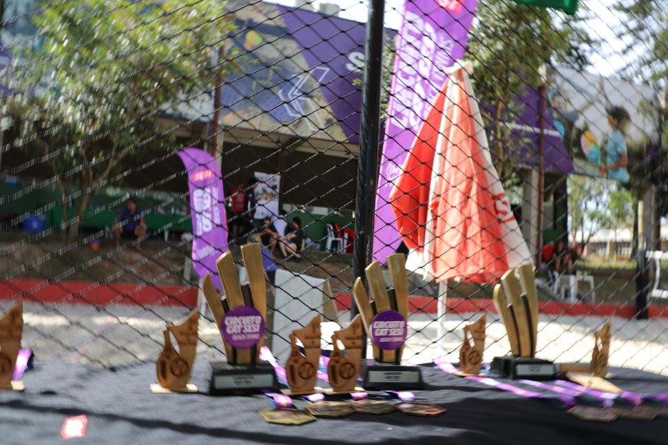 SESI AE Carvalho recebe etapa regional do Circuito CAT SESI de Beach Tennis