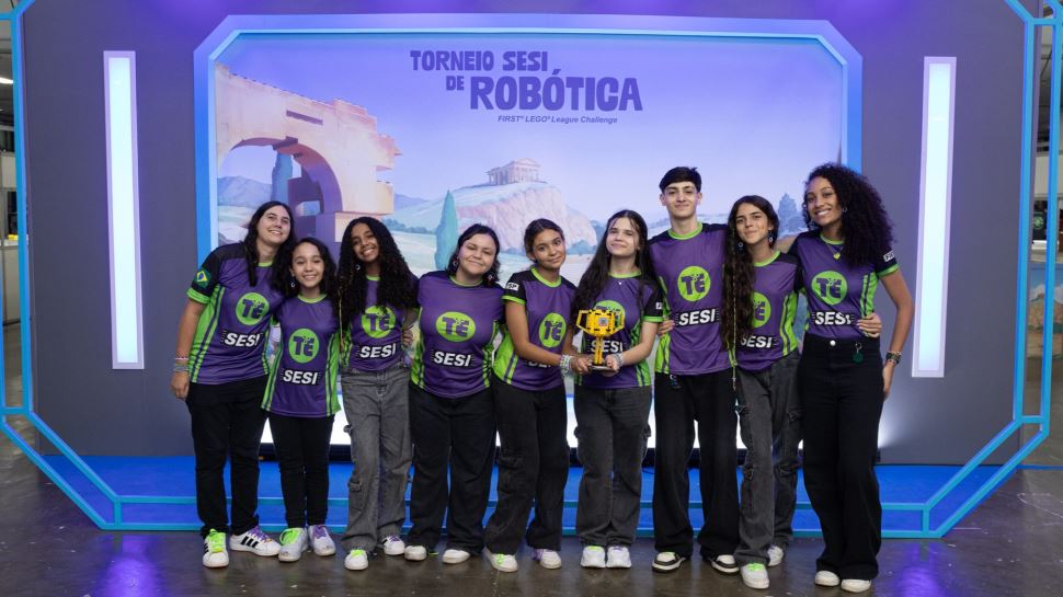 Equipe TechEra é destaque no Festival SESI de Robótica