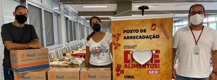 Doações não param de chegar no SESI Indaiatuba