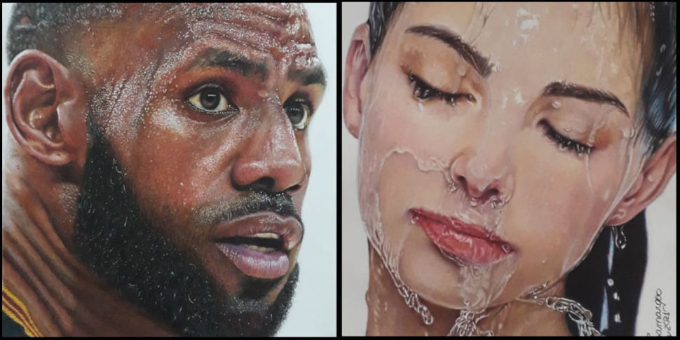 Desenhos hiper-realistas ganham exposição na Estação SESI de Cultura de Santa Rita