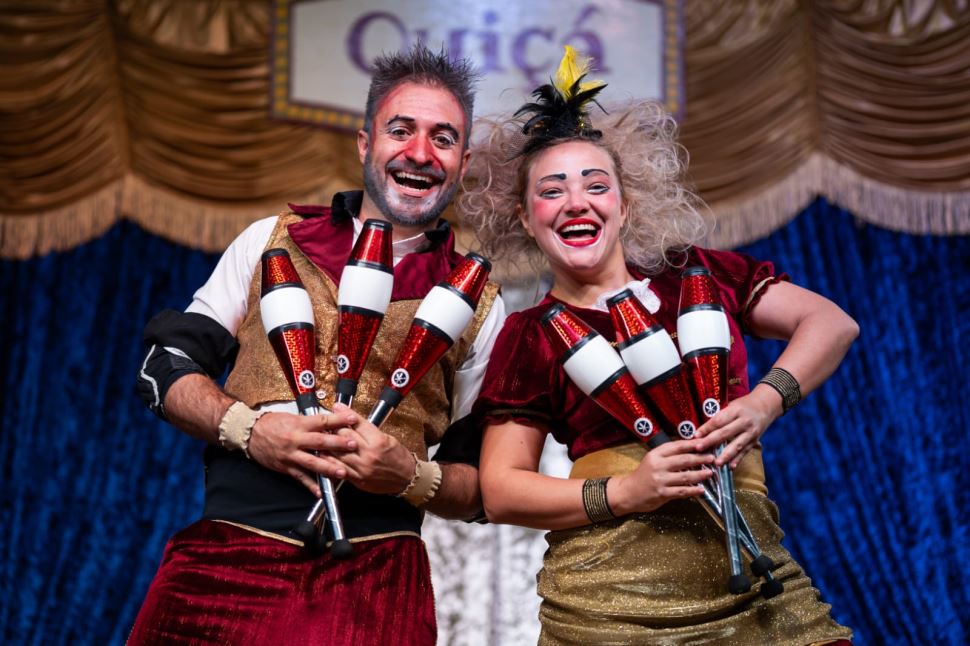 Circo da Veneta apresenta "Quiçá" na ESC Santa Rita