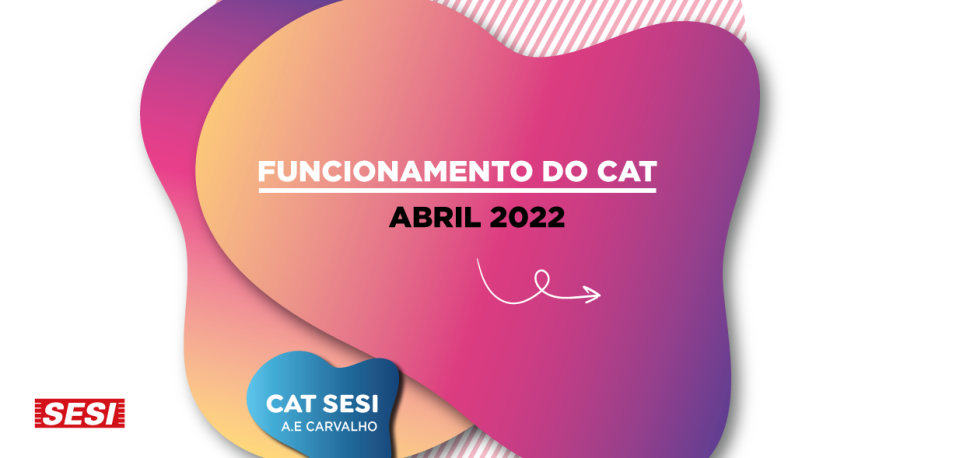 Funcionamento do CAT - Abril 2022
