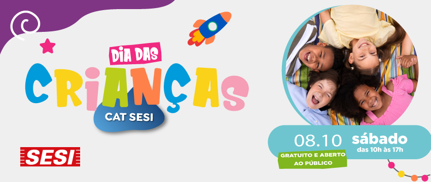Dia das Crianças no Sesi AE Carvalho