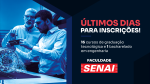 Faculdades de Tecnologia SENAI-SP abrem inscrições para vestibular