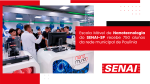 Escola Móvel de Nanotecnologia do SENAI-SP recebe 750 alunos da rede municipal de Paulínia