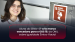 Aluna do SENAI-SP cria marca vencedora para o ODS 18, da ONU, sobre Igualdade Étnico-Racial