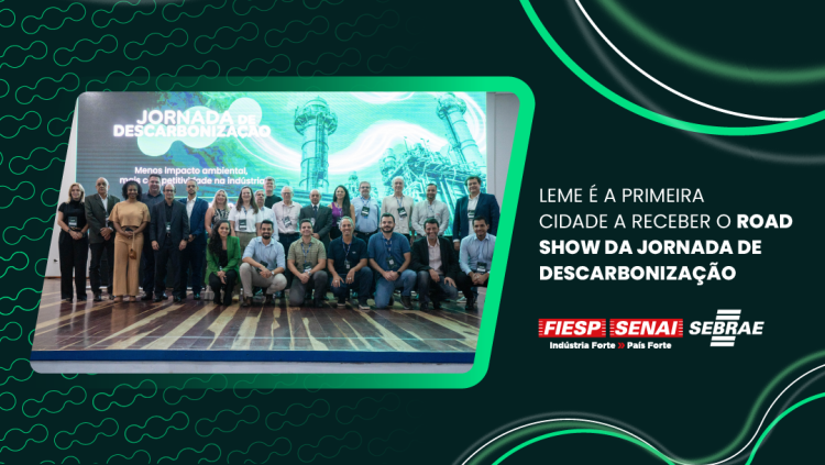 Leme abre série de eventos da Jornada de Descarbonização que será apresentada aos empresários paulistas