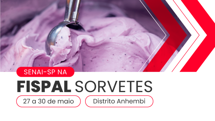 SENAI-SP discute produtividade e eficiência energética na indústria de sorvetes durante a Fispal