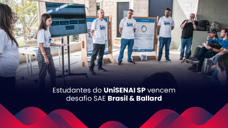 Estudantes do UniSENAI SP vencem desafio SAE Brasil & Ballard 