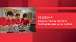 Ensino médio técnico: formação que abre portas