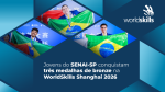 Jovens do SENAI-SP conquistam três medalhas de bronze na WorldSkills Shanghai 2026