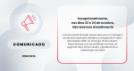 Comunicado - Escola fechada devido as eleições 2026