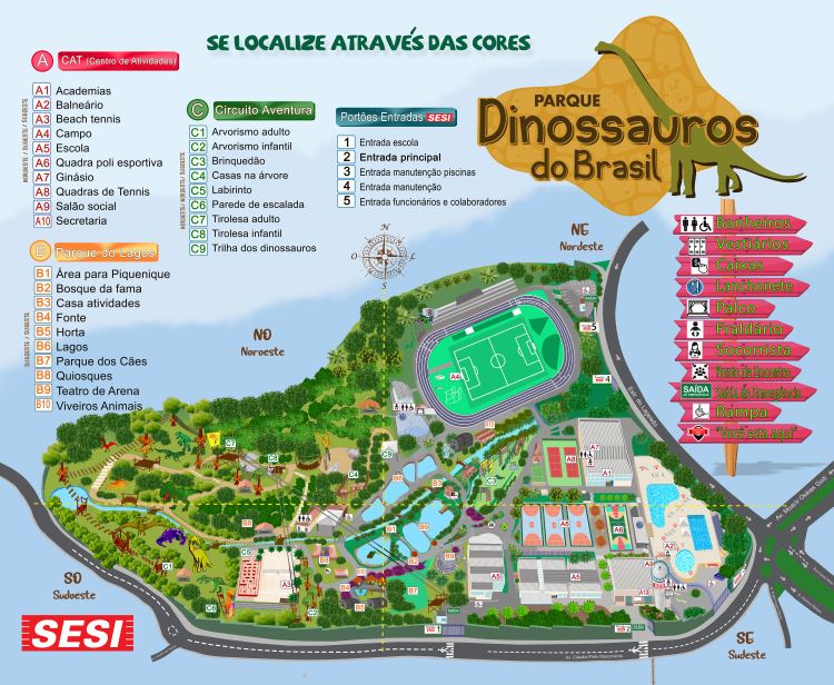 Mapa do Parquemap-