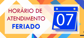 Horário de Atendimento 7 de Setembro