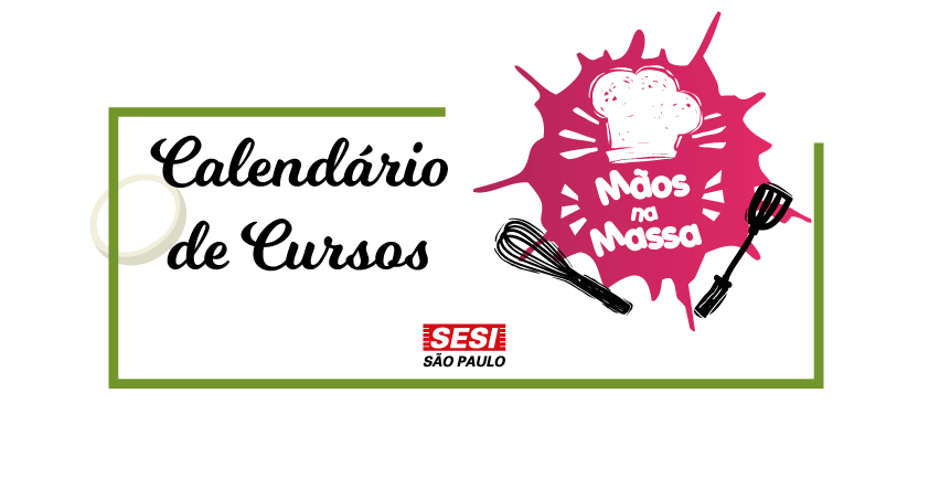 Cozinha didática agora é MÃOS NA MASSA!!!