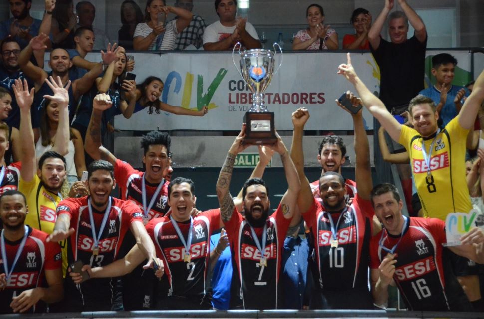 Sesi-SP é campeão da Copa Libertadores de Voleibol 2020