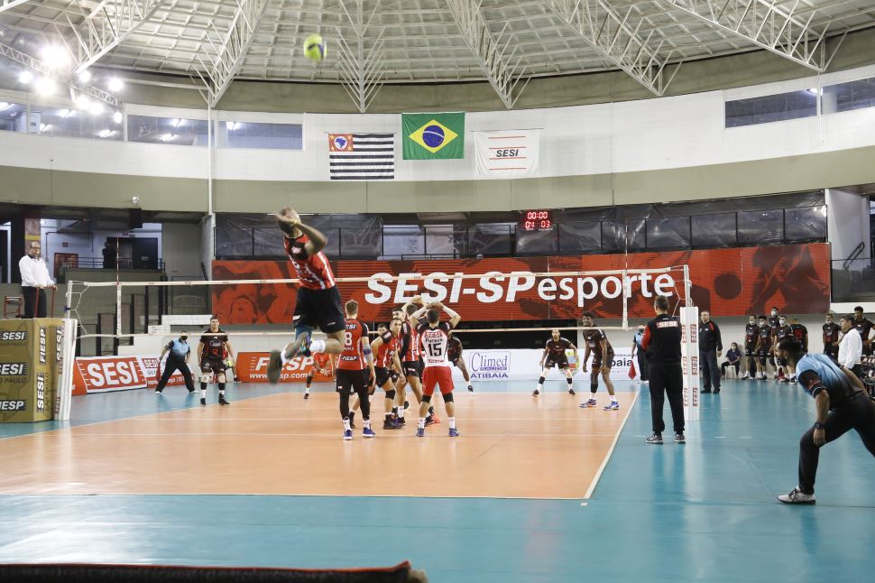 Sesi-SP vence Climed/Atibaia em segundo jogo pelo Campeonato Paulista 2021