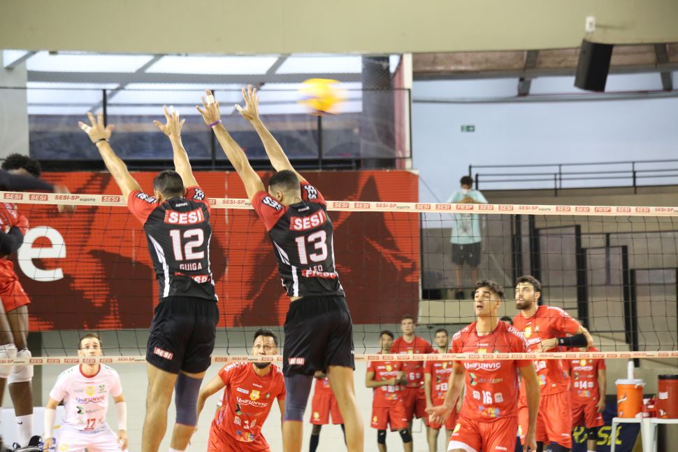 Sesi-SP vence Funvic Educacoin Natal em confronto válido pela Superliga Masculina
