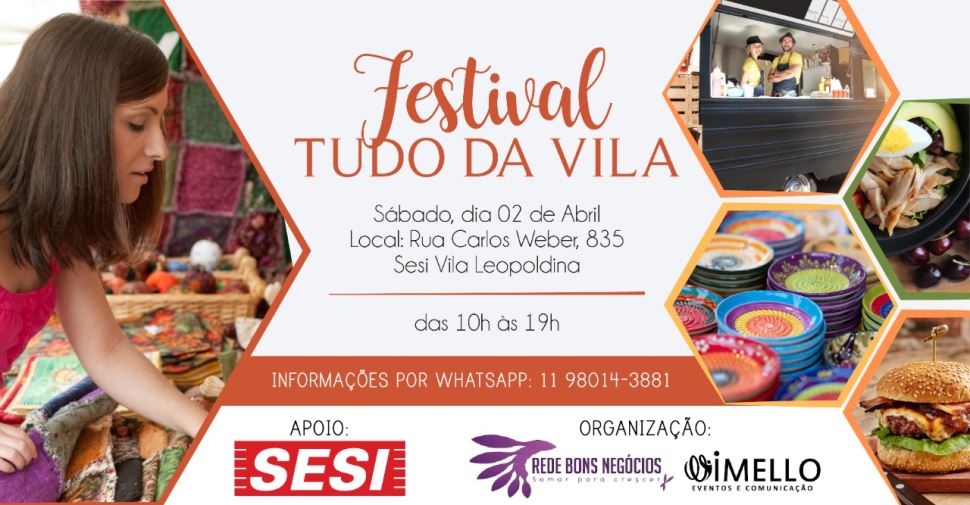 Vem aí a 12ª edição do Festival Tudo da Vila