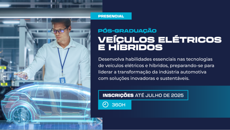 Pós-Graduação em Veículos Elétricos e Híbridos