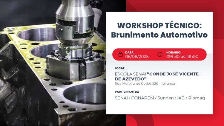 Workshop Técnico: Brunimento Automotivo