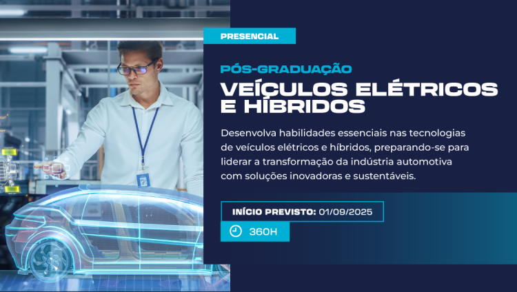Pós-Graduação em Veículos Elétricos e Híbridos