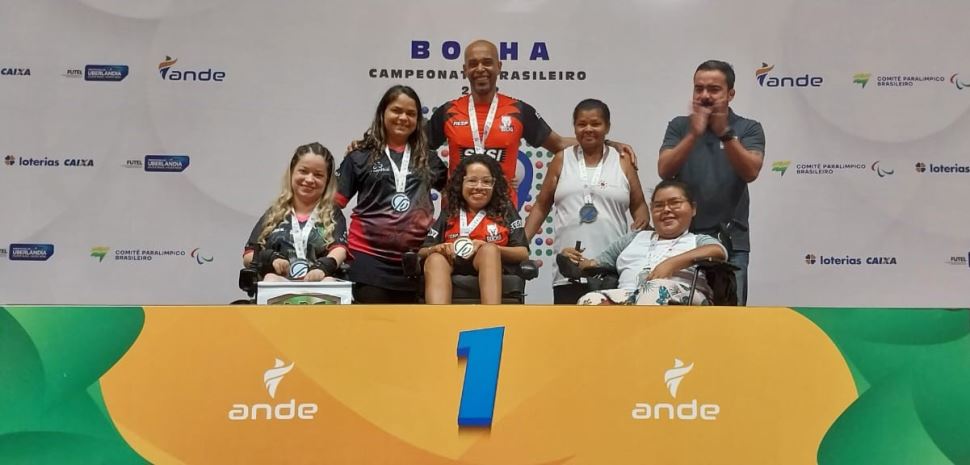Sesi conquista cinco medalhas no Campeonato Brasileiro de Bocha Paralímpica