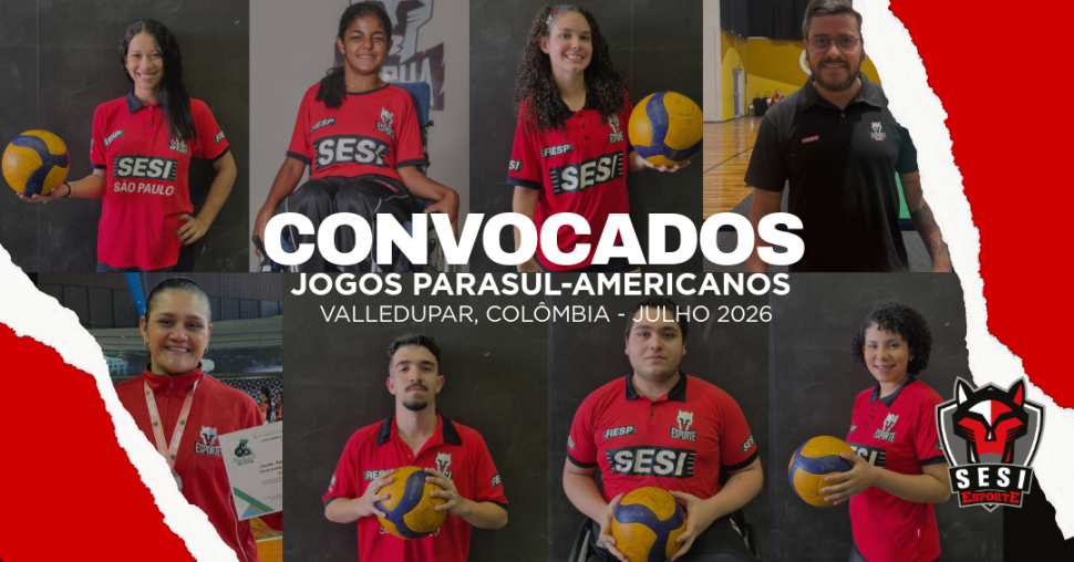15 atletas do SESI Mogi das Cruzes e Suzano são convocados para Jogos Parasul-Americanos na Colômbia