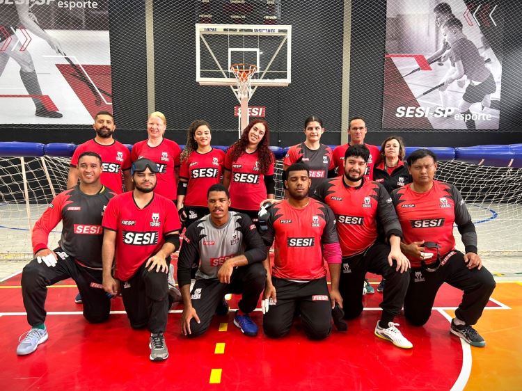 Atletas do Sesi Mogi das Cruzes disputarão o Mundial de Clubes de Goalball na Finlândia