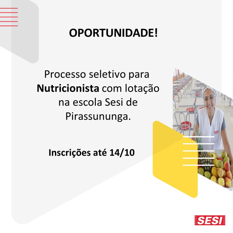 SESI Araras Sustentabilidade