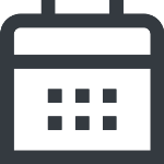 ícone calendário