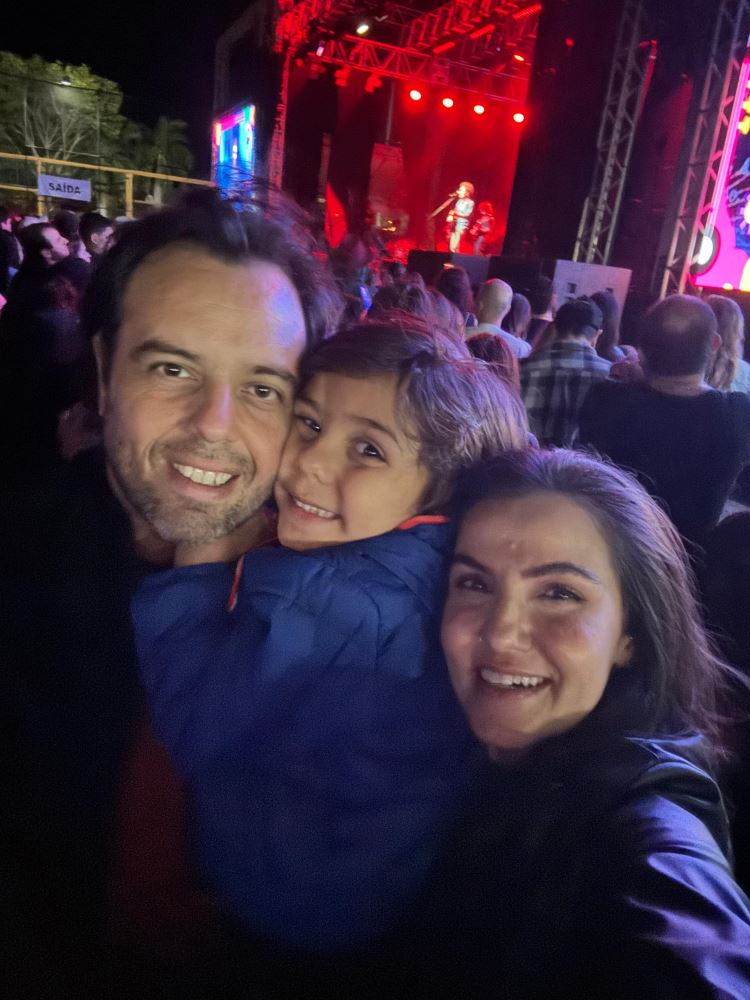 Matheus Panssonato, Mayra Messeder Calarese e Davi