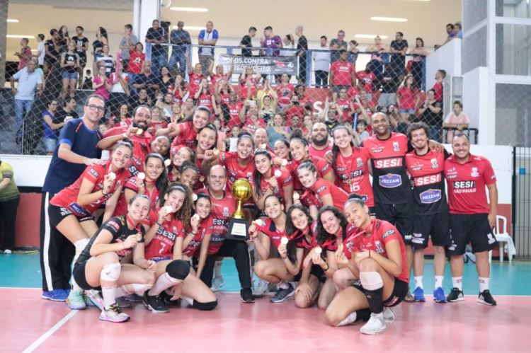 Vôlei Sub-17 do Timão vence Barueri pelo Campeonato Paulista Feminino